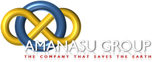 (会社シンボルマーク) Amanasu Group. The Company that cleans the Earth